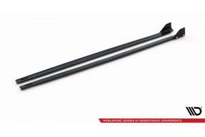 Side Skirts Diffusers  V.1 + Flaps Toyota Yaris Mk4
