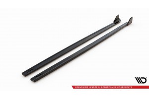 Side Skirts Diffusers  V.1 + Flaps Toyota Yaris Mk4