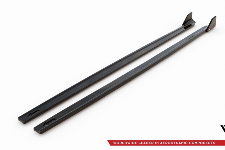 Side Skirts Diffusers V.1 + Flaps Toyota Yaris Mk4