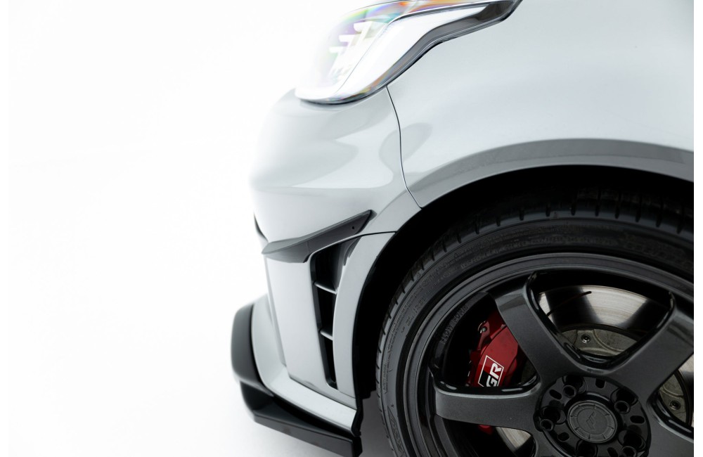 Front Bumper Wings (Canards) Toyota GR Yaris Mk4 Facelift