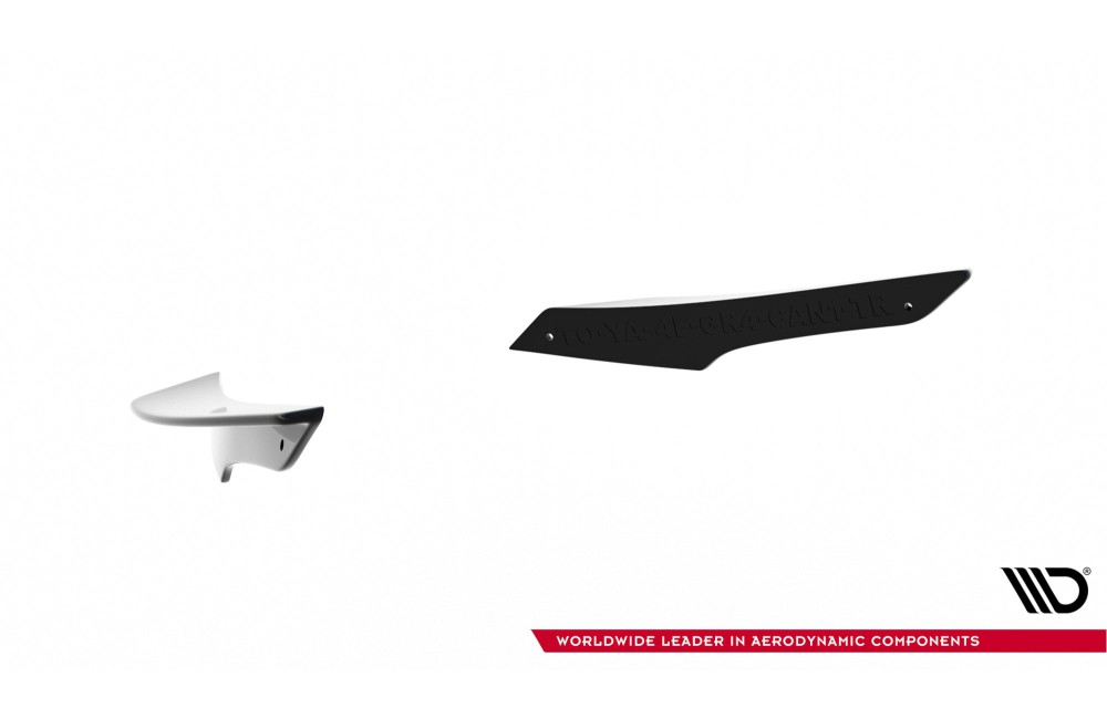 Front Bumper Wings (Canards) Toyota GR Yaris Mk4 Facelift