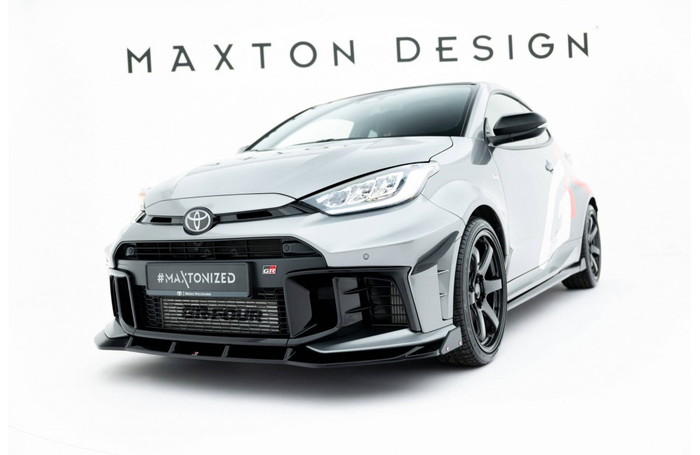 Front Splitter + Flaps Toyota GR Yaris Mk4 Facelift