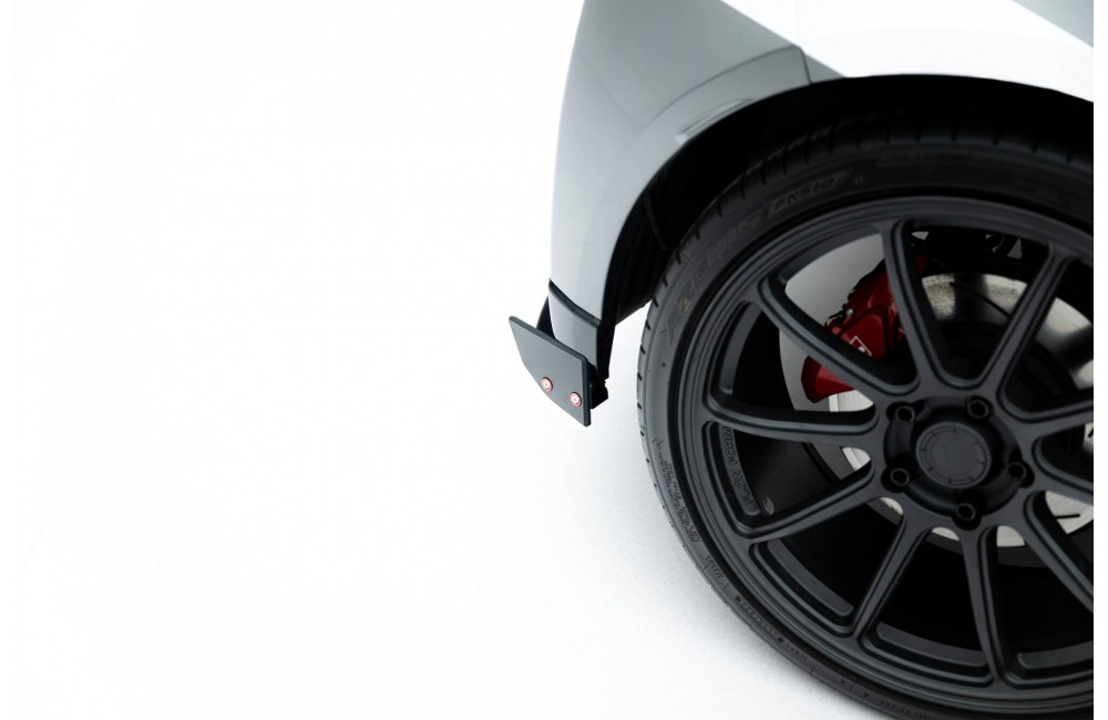 Rear Side Splitters + Flaps Toyota GR Yaris Mk4 Facelift