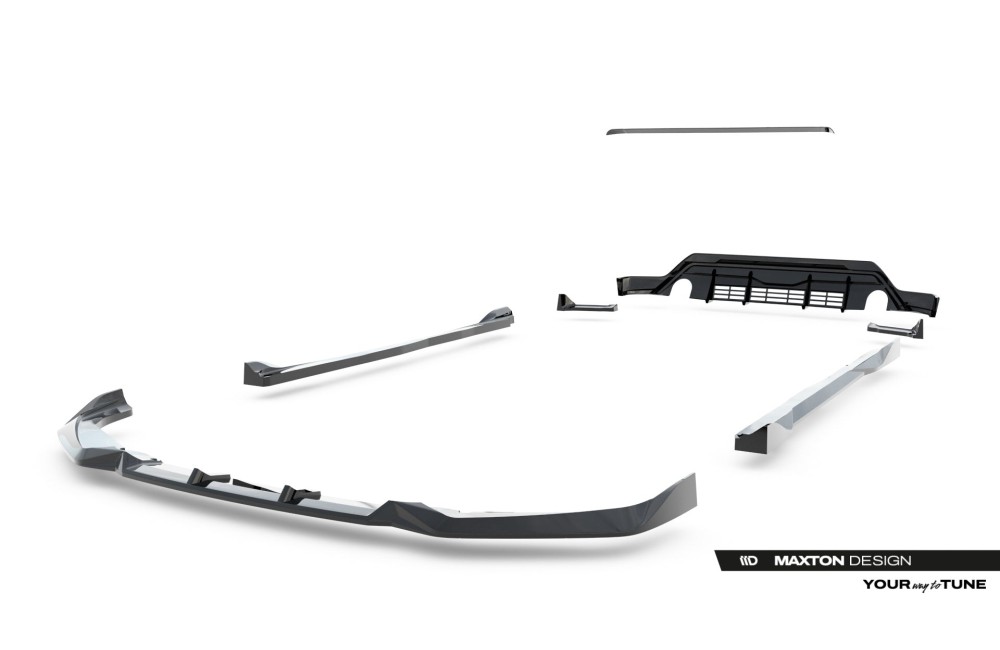 Set of Splitters Toyota GR Yaris Mk4 Facelift