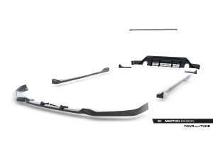 Set of Splitters Toyota GR Yaris Mk4 Facelift
