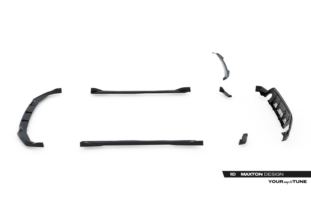 Set of Splitters Toyota GR Yaris Mk4 Facelift
