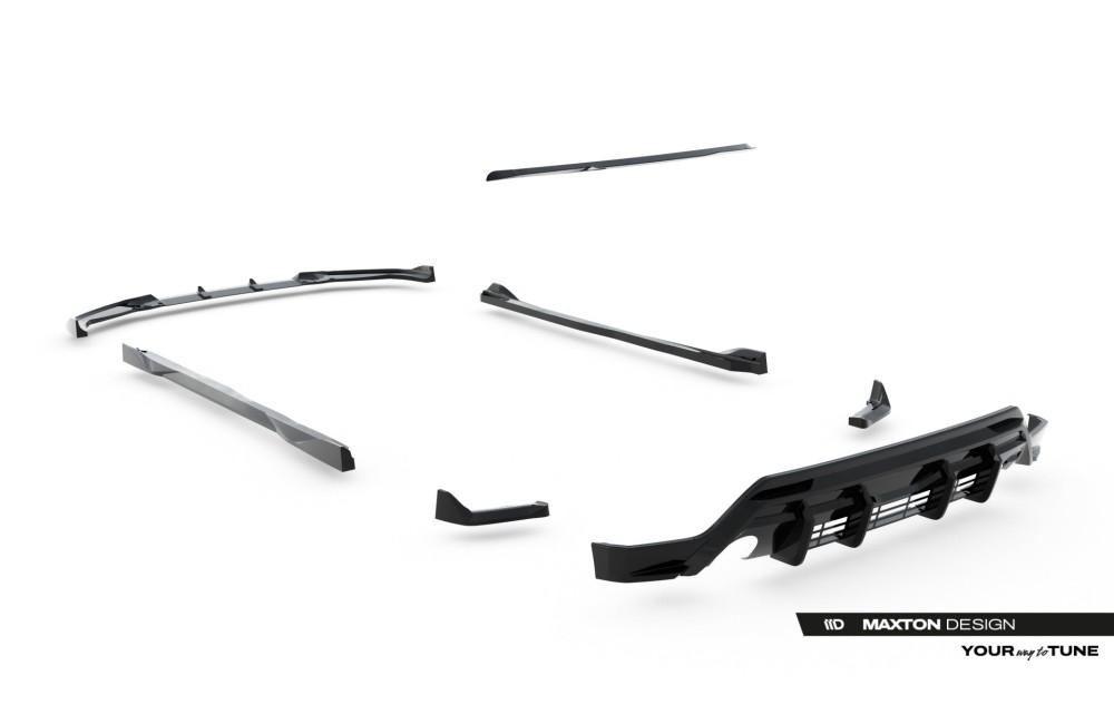 Set of Splitters Toyota GR Yaris Mk4 Facelift