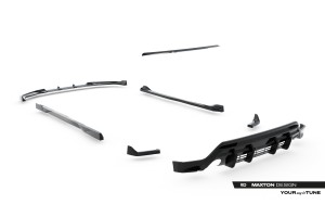 Set of Splitters Toyota GR Yaris Mk4 Facelift