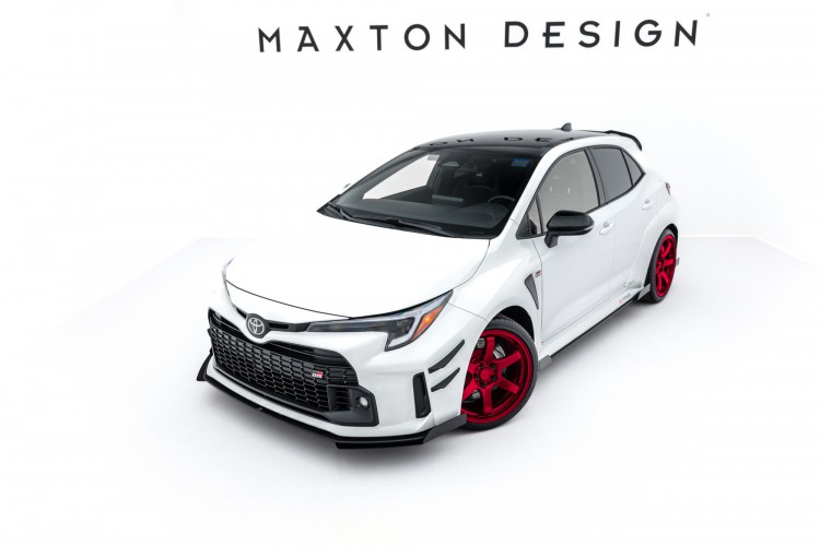 Street Pro Μπροστινός Splitter + Flaps Toyota GR Corolla Mk12