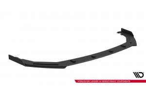 Street Pro Front Splitter + Flaps Toyota GR Corolla Mk12 - Black + Gloss Flaps