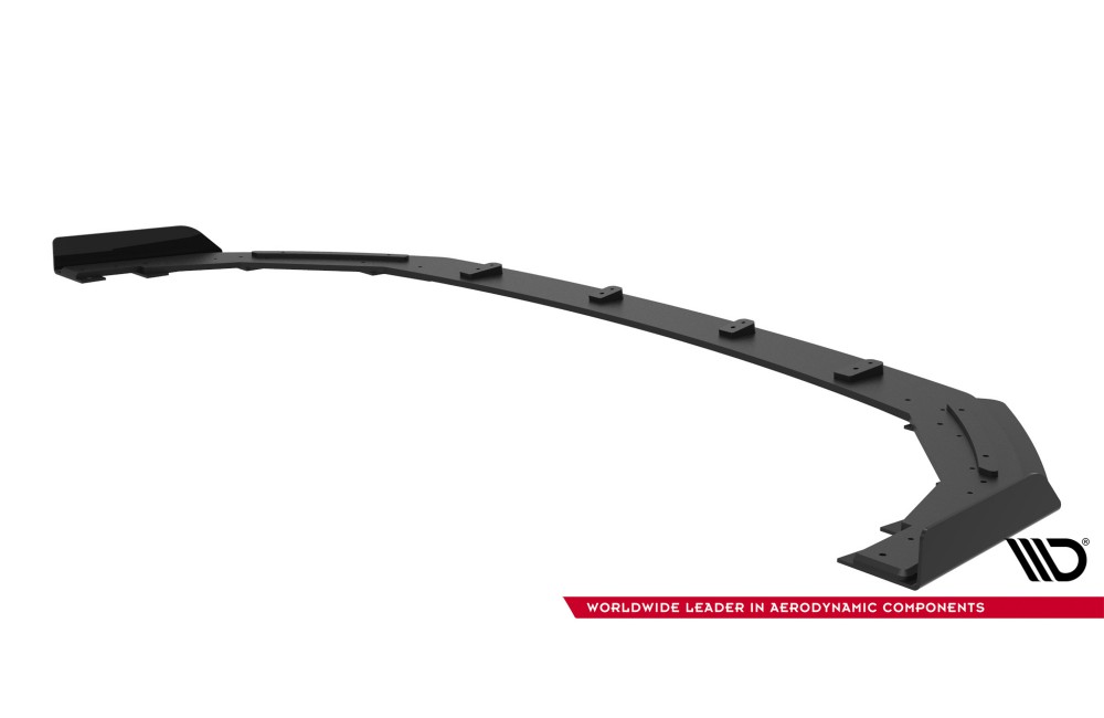 Street Pro Front Splitter + Flaps Toyota GR Corolla Mk12 - Black + Gloss Flaps