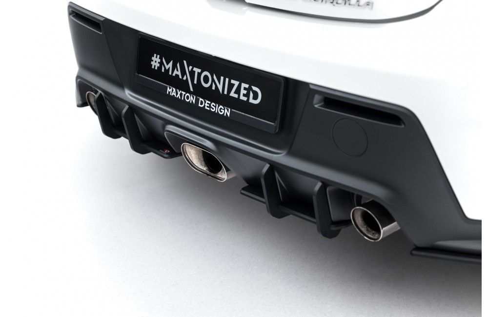 Street Pro Rear Diffuser Toyota GR Corolla Mk12 - Black