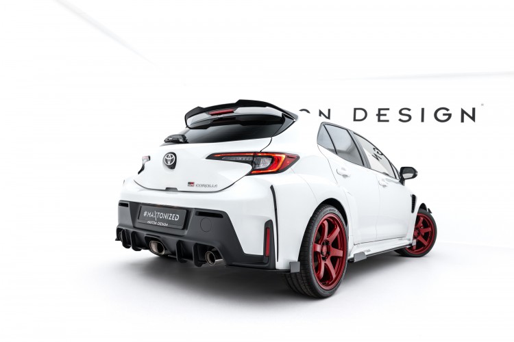 Street Pro Πίσω Πλευρικοί Splitters + Flaps Toyota GR Corolla Mk12