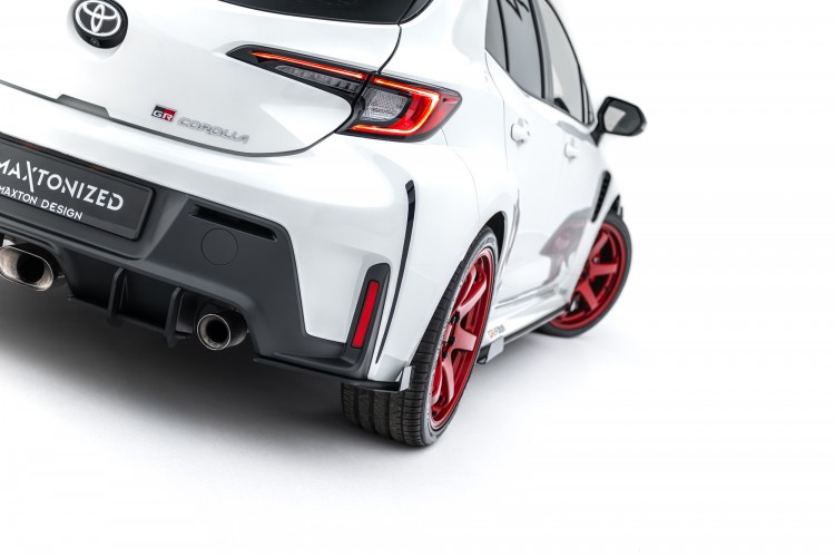 Street Pro Πίσω Πλευρικοί Splitters + Flaps Toyota GR Corolla Mk12