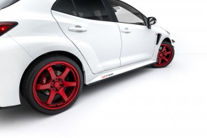 Street Pro Side Skirts Diffusers Toyota GR Corolla Mk12 - Black-Red Street Pro Side Skirts Diffusers Toyota GR Corolla Mk12 - Black-Red