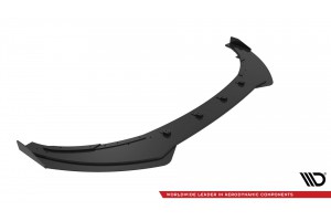 Street Pro Front Splitter V.1 + Flaps Toyota GR86 Mk1 - Black + Gloss Flaps