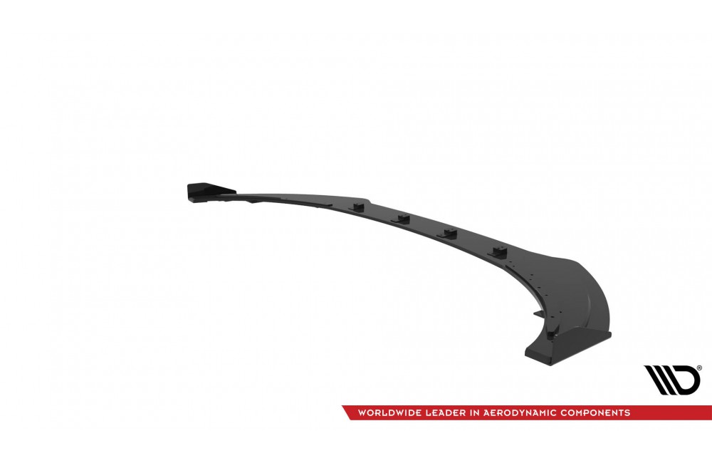 Street Pro Front Splitter V.1 + Flaps Toyota GR86 Mk1 - Black + Gloss Flaps