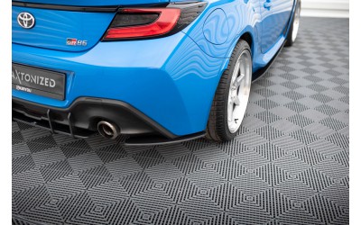 Street Pro Rear Side Splitters V.1 Subaru BRZ Mk2 - Black