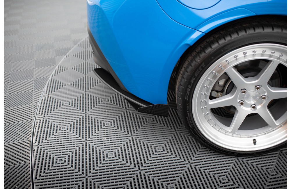 Street Pro Rear Side Splitters V.1 + Flaps Subaru BRZ Mk2 - Black + Gloss Flaps Street Pro Rear Side Splitters V.1 + Flaps Subaru BRZ Mk2 - Black + Gloss Flaps