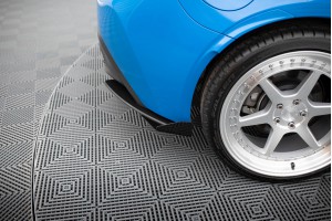 Street Pro Rear Side Splitters V.1 + Flaps Subaru BRZ Mk2 - Black + Gloss Flaps Street Pro Rear Side Splitters V.1 + Flaps Subaru BRZ Mk2 - Black + Gloss Flaps