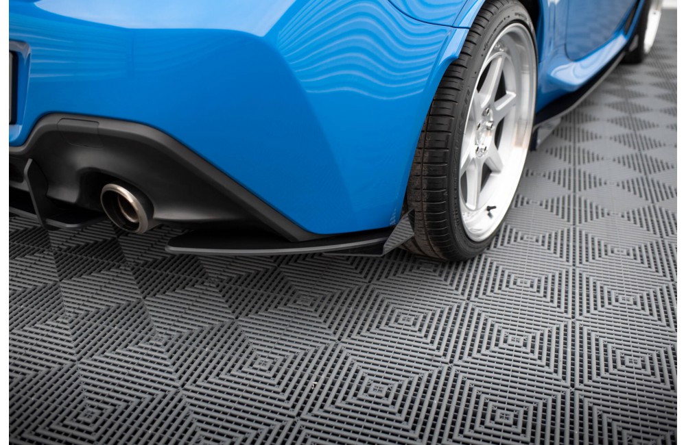 Street Pro Rear Side Splitters V.1 + Flaps Subaru BRZ Mk2 - Black + Gloss Flaps Street Pro Rear Side Splitters V.1 + Flaps Subaru BRZ Mk2 - Black + Gloss Flaps