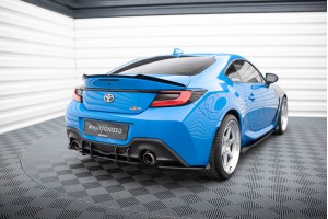 Street Pro Rear Side Splitters V.1 + Flaps Subaru BRZ Mk2 - Black + Gloss Flaps Street Pro Rear Side Splitters V.1 + Flaps Subaru BRZ Mk2 - Black + Gloss Flaps