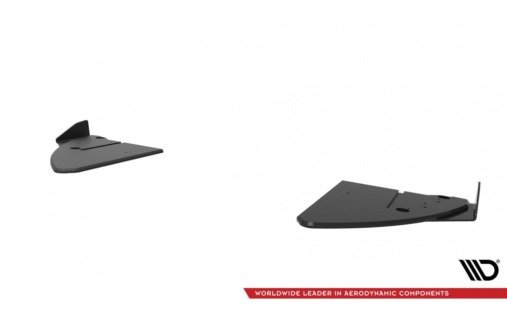 Street Pro Rear Side Splitters V.1 + Flaps Subaru BRZ Mk2 - Black + Gloss Flaps Street Pro Rear Side Splitters V.1 + Flaps Subaru BRZ Mk2 - Black + Gloss Flaps
