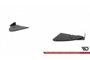 Street Pro Rear Side Splitters V.1 + Flaps Subaru BRZ Mk2 - Black + Gloss Flaps Street Pro Rear Side Splitters V.1 + Flaps Subaru BRZ Mk2 - Black + Gloss Flaps