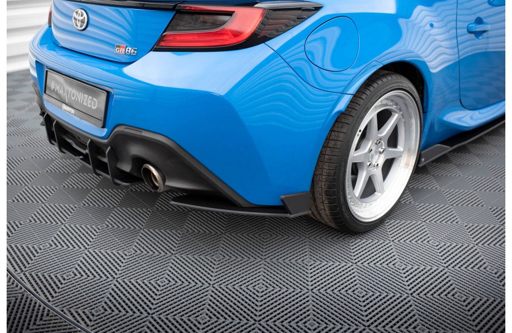 Street Pro Rear Side Splitters V.2 Toyota GR86 Mk1 - Black Street Pro Rear Side Splitters V.2 Toyota GR86 Mk1 - Black