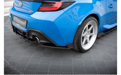 Street Pro Rear Side Splitters V.2 Subaru BRZ Mk2 - Black