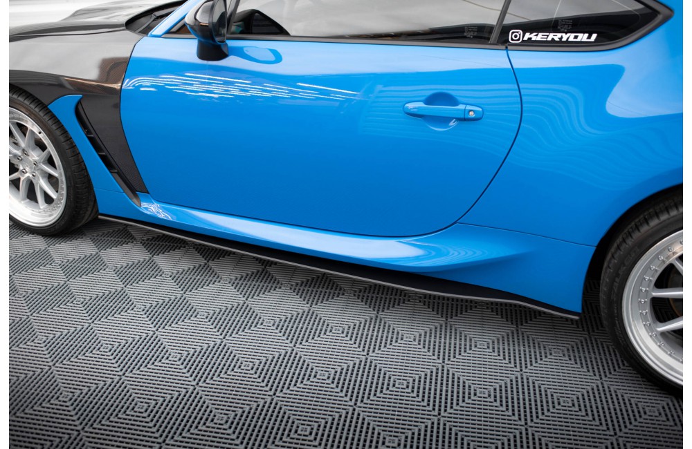 Street Pro Side Skirts Diffusers V.1 Subaru BRZ Mk2 - Black Street Pro Side Skirts Diffusers V.1 Subaru BRZ Mk2 - Black