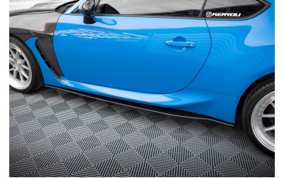 Street Pro Side Skirts Diffusers V.1 Subaru BRZ Mk2 - Black