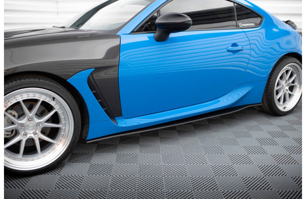 Street Pro Side Skirts Diffusers V.1 Subaru BRZ Mk2 - Black Street Pro Side Skirts Diffusers V.1 Subaru BRZ Mk2 - Black