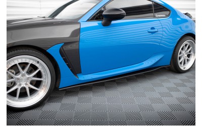 Street Pro Side Skirts Diffusers V.1 Subaru BRZ Mk2 - Black