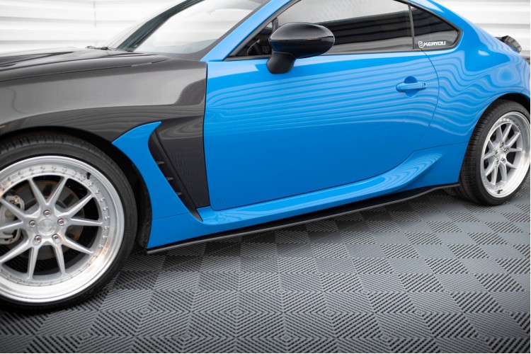 Street Pro Πλαϊνά μαρσπιέ Diffusers V.1 Toyota GR86 Mk1 - Μαύρο