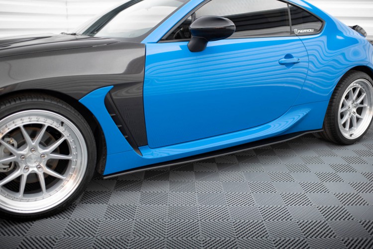 Street Pro Πλαϊνά μαρσπιέ Diffusers V.1 Toyota GR86 Mk1 - Μαύρο