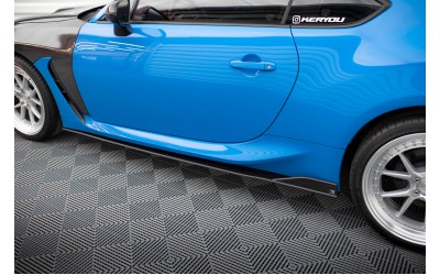 Street Pro Side Skirts Diffusers V.2 Toyota GR86 Mk1 - Black