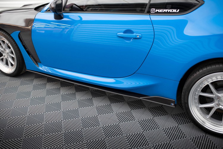 Street Pro Πλαϊνά μαρσπιέ Diffusers V.2 Toyota GR86 Mk1 - Μαύρο