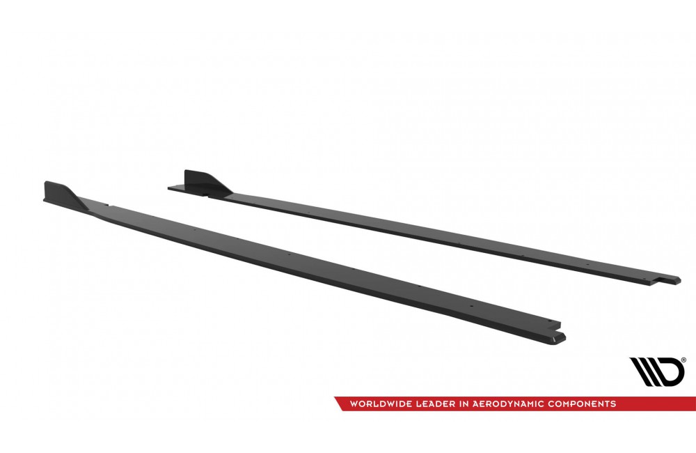 Street Pro Side Skirts Diffusers V.2 Toyota GR86 Mk1 - Black Street Pro Side Skirts Diffusers V.2 Toyota GR86 Mk1 - Black