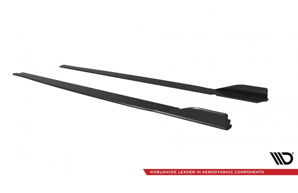 Street Pro Side Skirts Diffusers V.2 Toyota GR86 Mk1 - Black Street Pro Side Skirts Diffusers V.2 Toyota GR86 Mk1 - Black