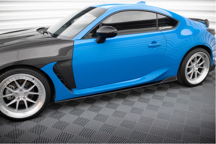Street Pro Πλαϊνά μαρσπιέ Diffusers V.2 Toyota GR86 Mk1 - Μαύρο