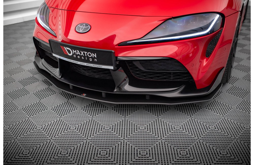 Street Pro Front Splitter Toyota Supra Mk5 - Black