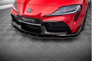Street Pro Front Splitter Toyota Supra Mk5 - Black