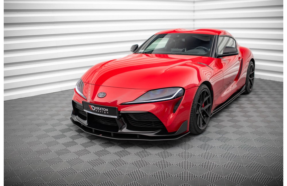 Street Pro Front Splitter Toyota Supra Mk5 - Black