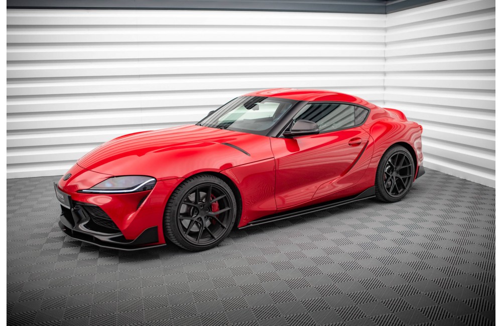 Street Pro Side Skirts Diffusers Toyota Supra Mk5 - Black Street Pro Side Skirts Diffusers Toyota Supra Mk5 - Black