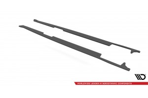Street Pro Side Skirts Diffusers Toyota Supra Mk5 - Black Street Pro Side Skirts Diffusers Toyota Supra Mk5 - Black