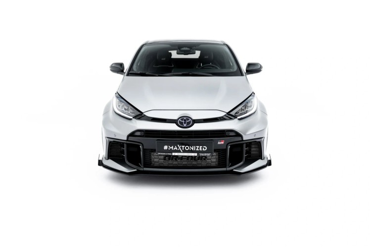 Street Pro Μπροστινή Splitter + Flaps Toyota GR Yaris Mk4 Facelift