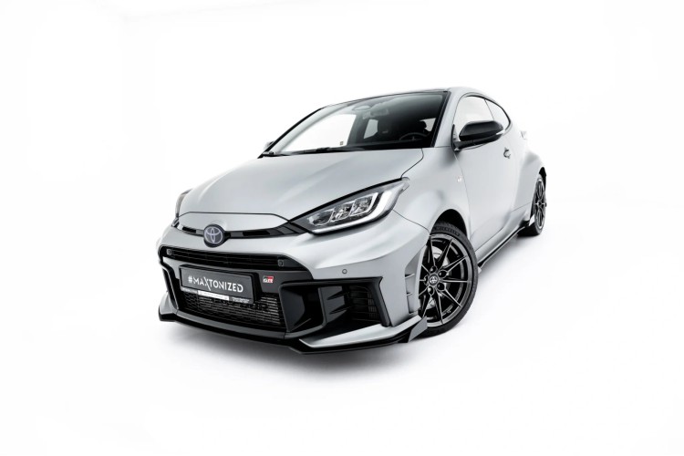 Street Pro Μπροστινή Splitter + Flaps Toyota GR Yaris Mk4 Facelift
