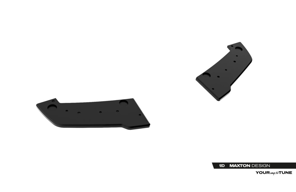 Street Pro Rear Side Splitters Toyota GR Yaris Mk4 Facelift