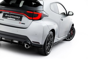 Street Pro Rear Side Splitters Toyota GR Yaris Mk4 Facelift